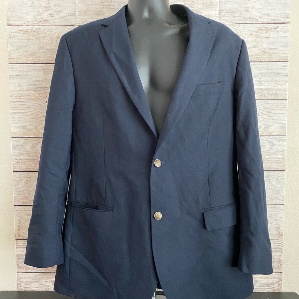 Dockers Navy Blue Blazer Jacket